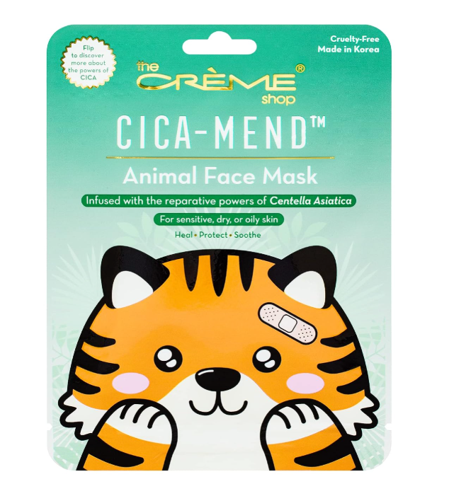 The Crème Shop - Cica-Mend Tiger Face Mask