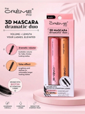The Crème Shop 3D Mascara Dramatic Duo Black Biotin Volumizing Lash Set