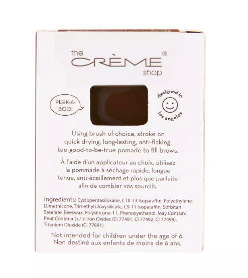 The Crème Shop Eyebrow Pom Pom - Caramel