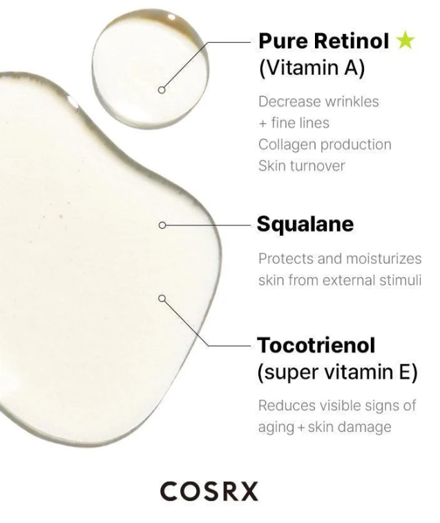 COSRX The Retinol 0.5 Oil