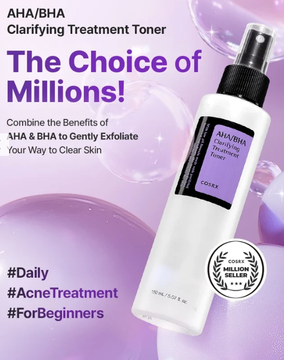 COSRX AHA/BHA Clarifying Treatment Toner