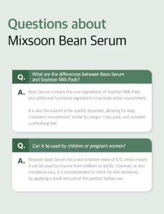 Mixsoon Soybean Hydrating Milk Serum