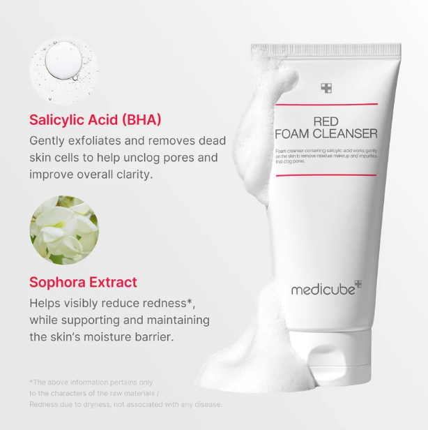 Medicube Red Foam Cleanser - 120 ml (4 fl oz)