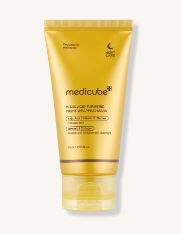 Medicube Kojic Acid Turmeric Night Wrapping Face Mask - 2.53 fl oz