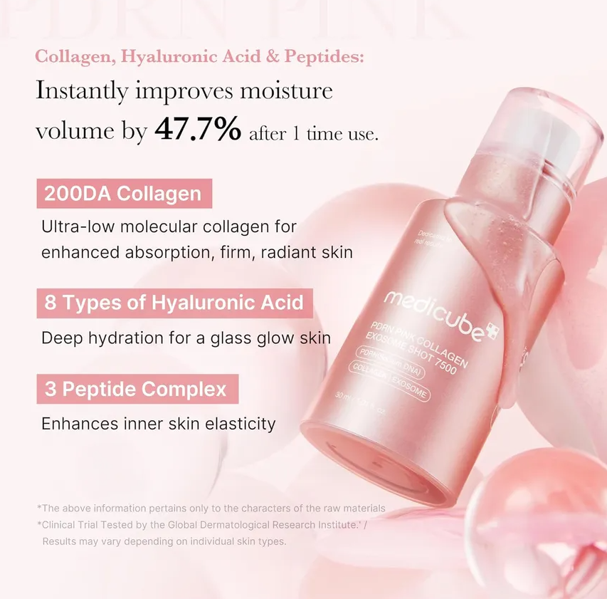 Medicube PDRN Pink Collagen Exosome Shot 2000 30ml