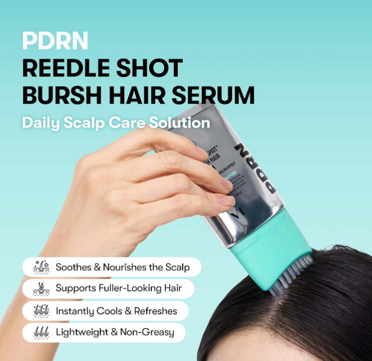 VT - PDRN Reedle Shot Brush Hair Serum