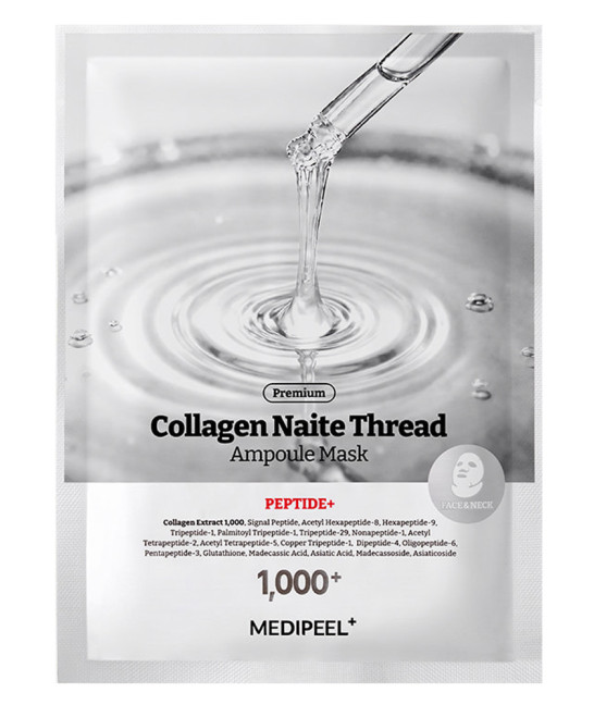 MEDIPEEL - Premium Collagen Naite Thread Ampoule Face & Neck Mask (1 Mask)