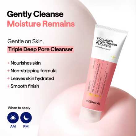 Mediheal Collagen Glow Firming Cleanser 120 ml (4.05 fl oz)