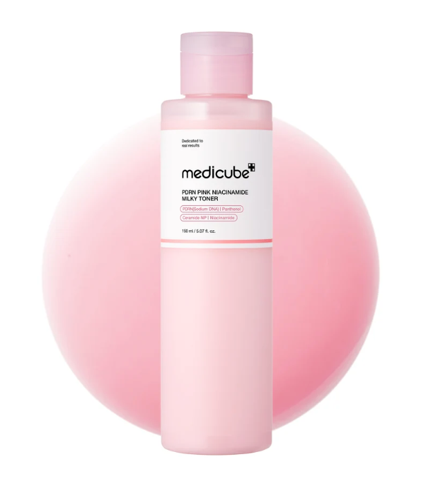 Medicube PDRN Pink Niacinamide Milky Toner 150 ml (5.07 fl oz)