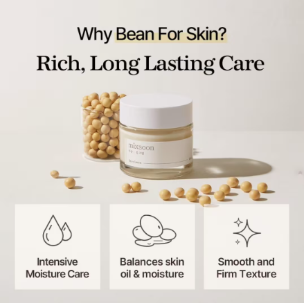 Mixsoon Bean Cream Barrier Repair Moisturizer 50 ml (1.69 fl oz)