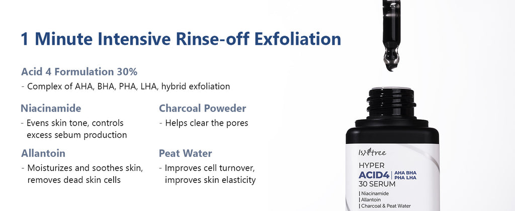 IsnTree Hyper Acid4 AHA BHA LHA 30 Serum 20ml