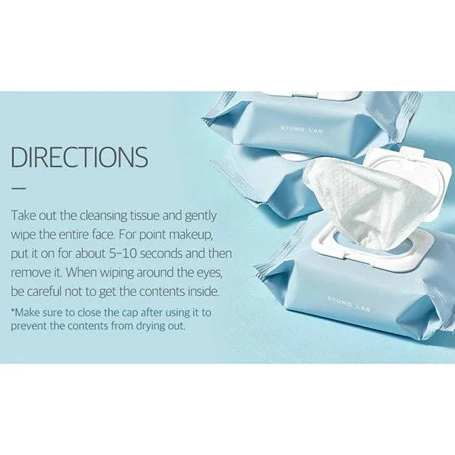 Round Lab 1025 Dokdo Cleansing Tissue 30 Wipes